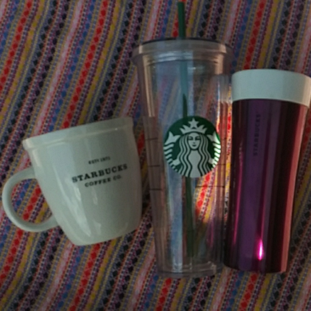 Starbucks coffee cups